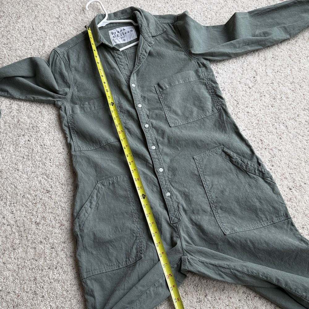FRANK & EILEEN Northern Ireland Jumpsuit Sage - Picture 11 of 14